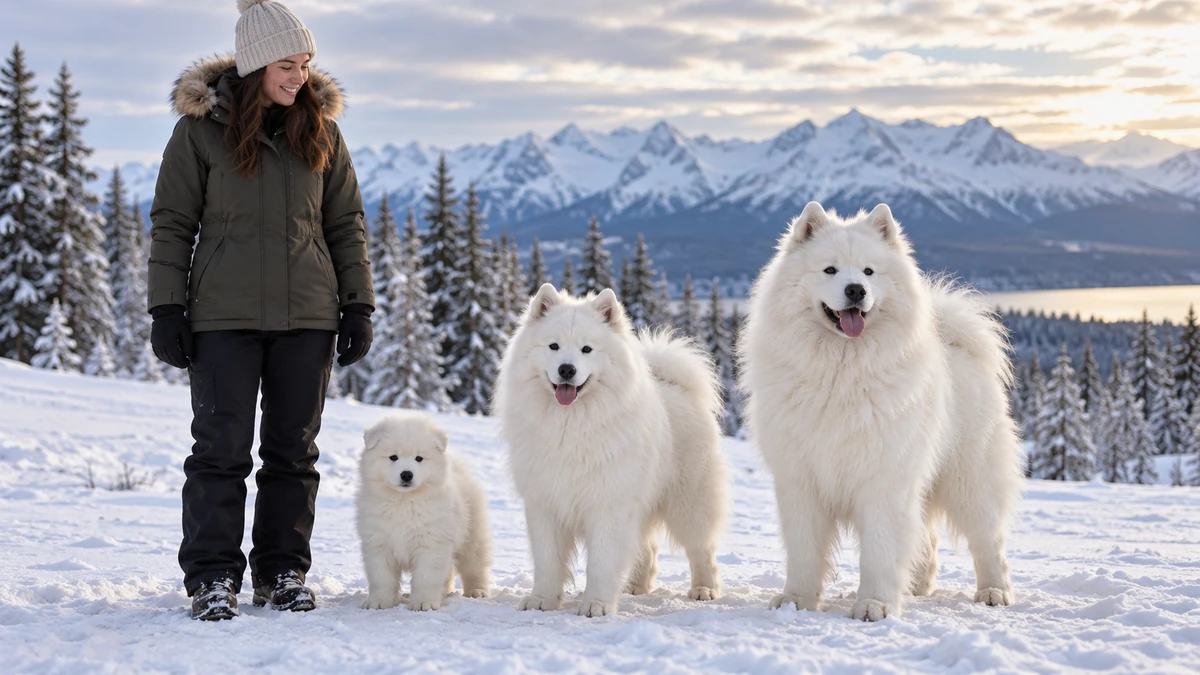 Samoyed fiyat — boy ve varyete karşılaştırması